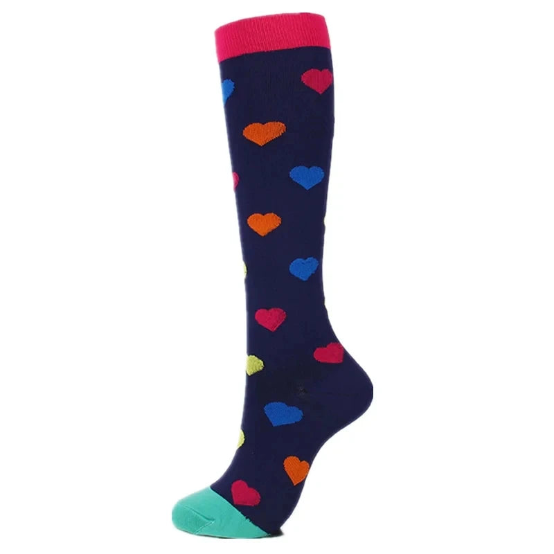 Compression Socks Medical Blood Circulation Diabetes Men Women Tights Outdoor Marathon Basketball Football Cycling Sports Socks