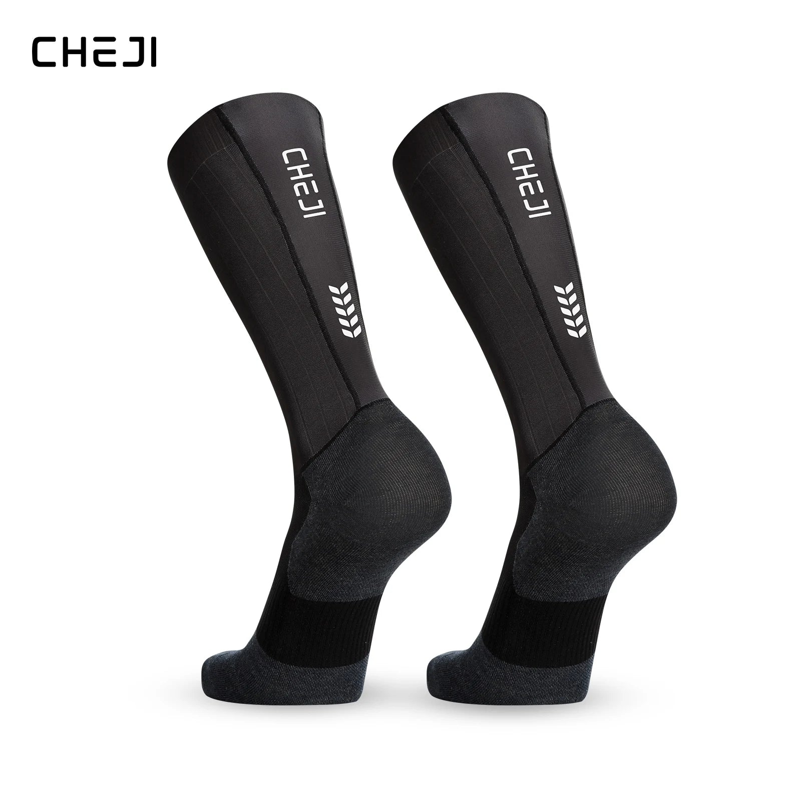 Cheji Unisex Aerodynamic Cycling Socks Optimal Performance Comfortable Design