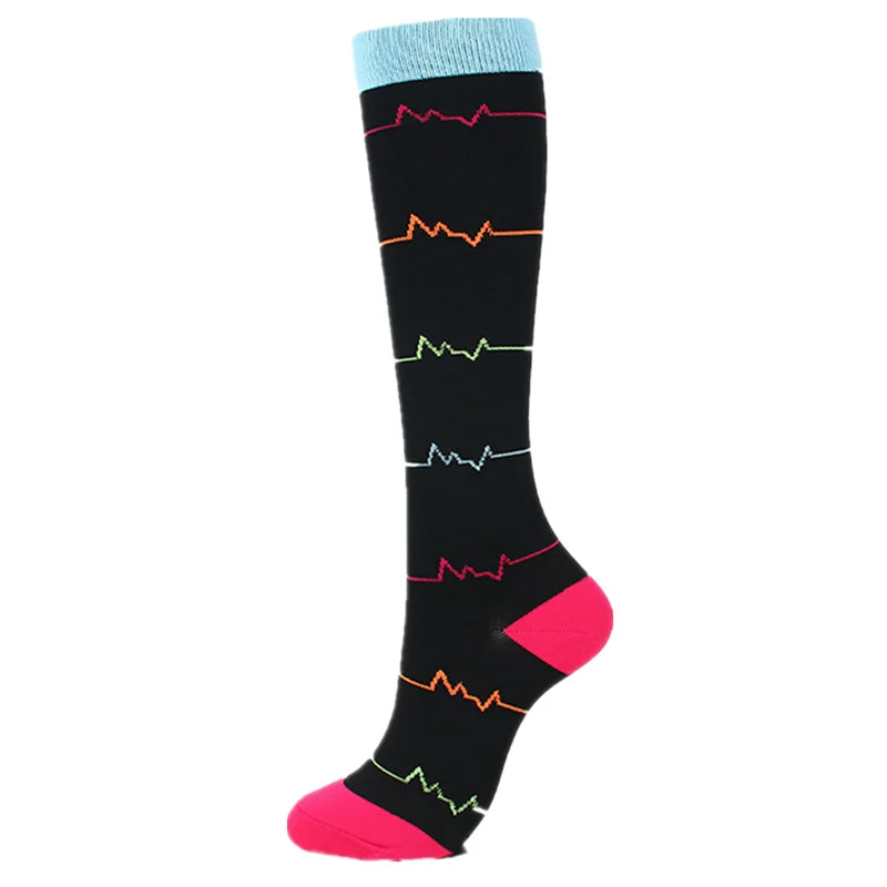 Compression Socks Medical Blood Circulation Diabetes Men Women Tights Outdoor Marathon Basketball Football Cycling Sports Socks