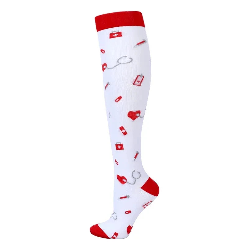 Compression Socks Medical Blood Circulation Diabetes Men Women Tights Outdoor Marathon Basketball Football Cycling Sports Socks