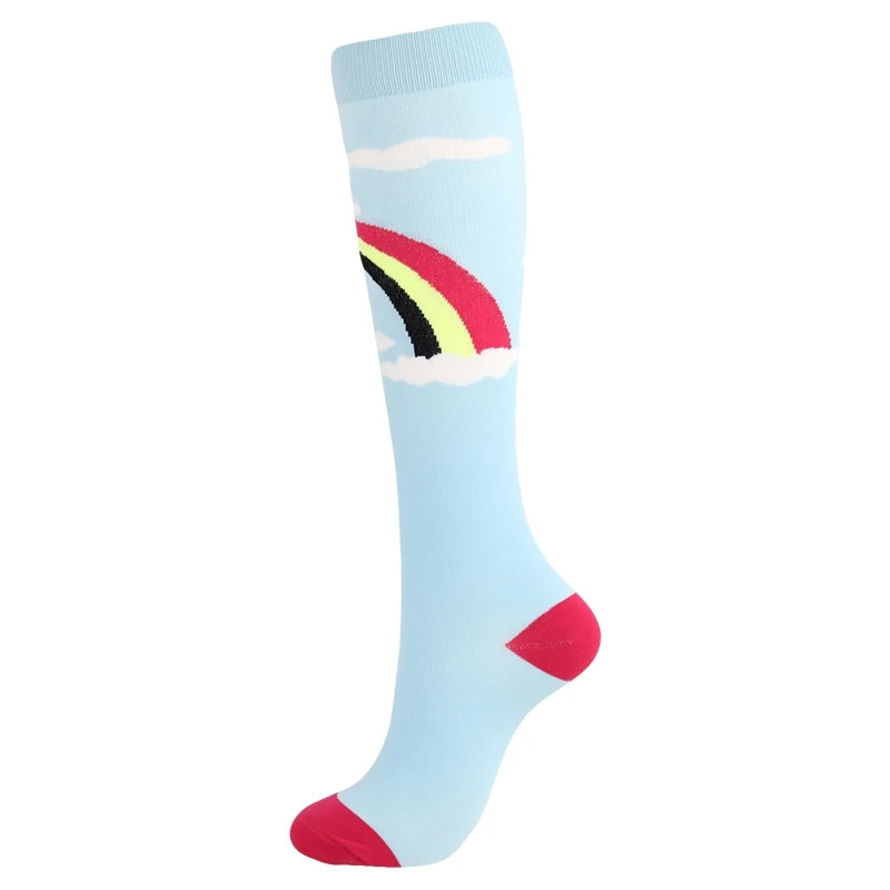 Compression Socks Medical Blood Circulation Diabetes Men Women Tights Outdoor Marathon Basketball Football Cycling Sports Socks