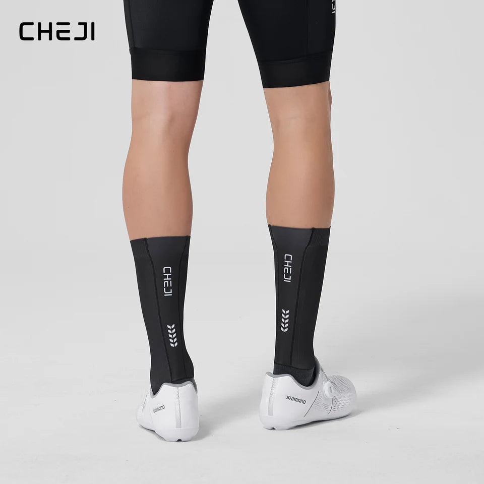 Cheji Unisex Aerodynamic Cycling Socks Optimal Performance Comfortable Design