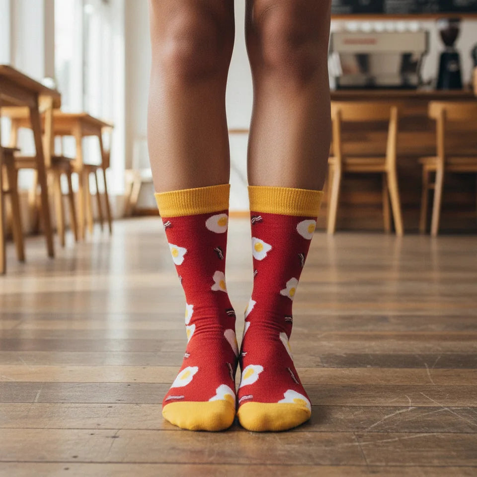 New Women's Socks, Multi-Color, Trendy Fashion Cotton Socks Suitable for All Seasons
